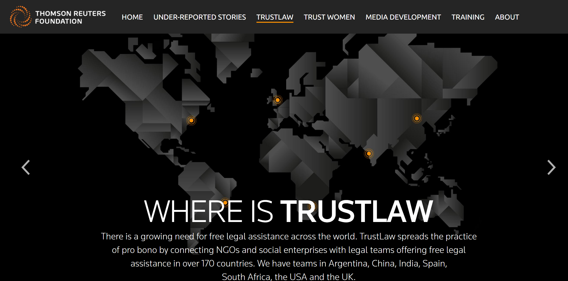 Partner Spotlight Series with TRUSTLAW (A Thomson Reuters Foundation