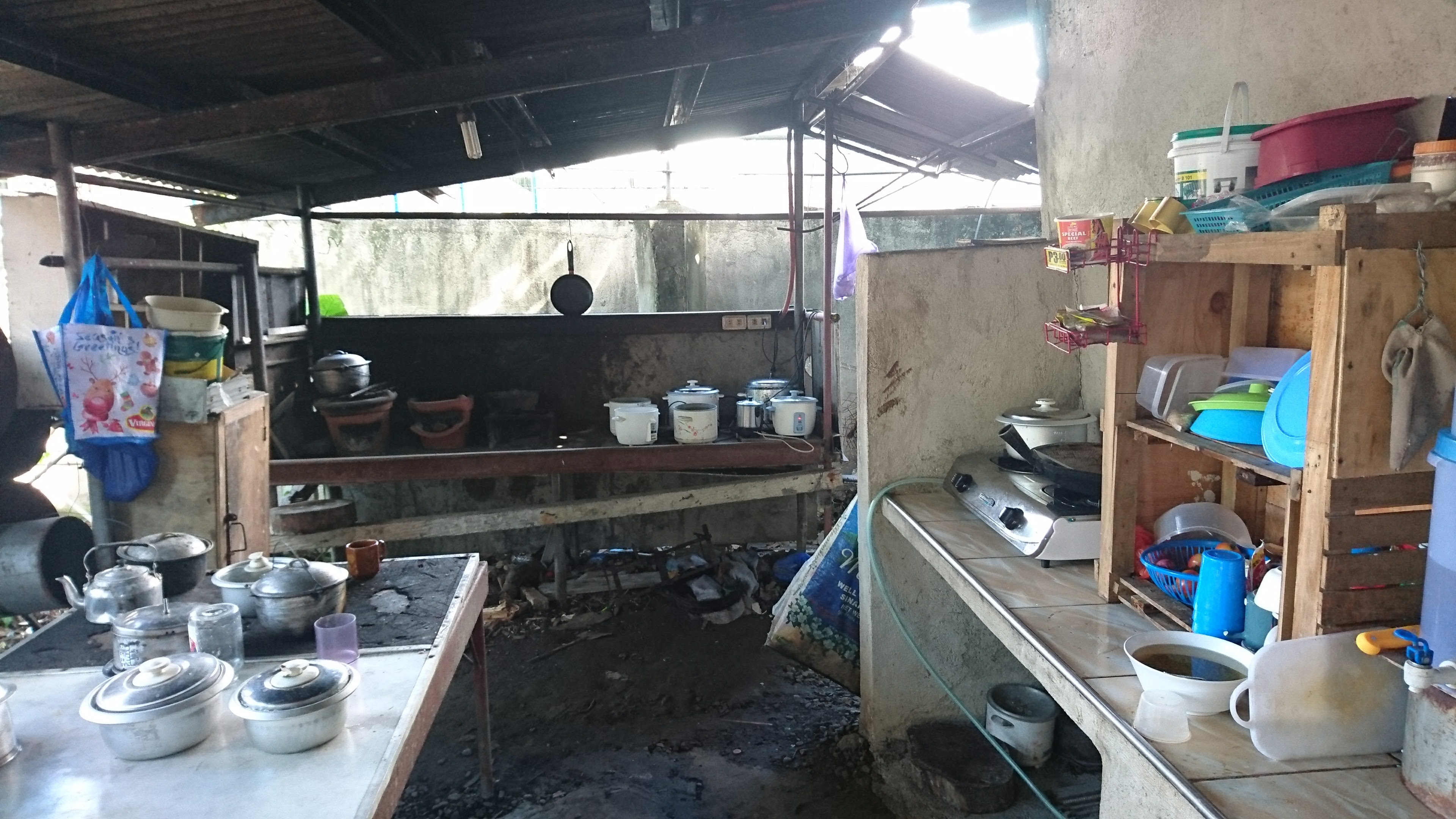 The AIDFI staff kitchen