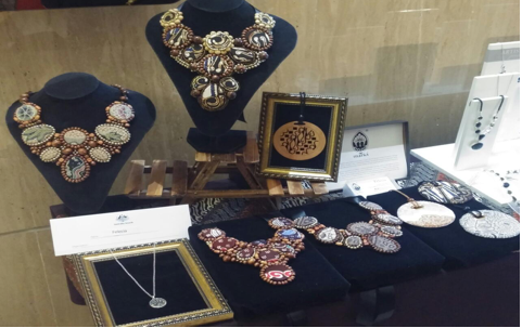 The new Marici line of jewelry that the women work to produce daily.