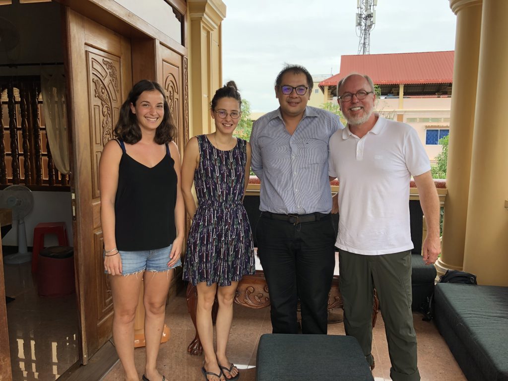 Daniel with Samatoa Lotus Textiles Team