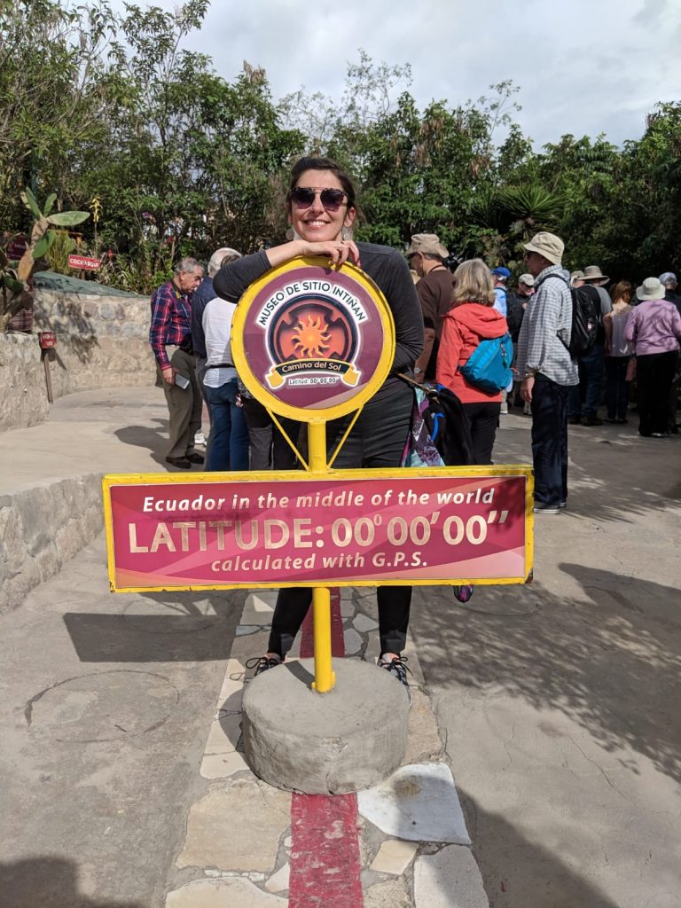 Andreia at the center of the world