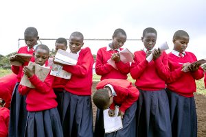 Orkeeswa Students at School