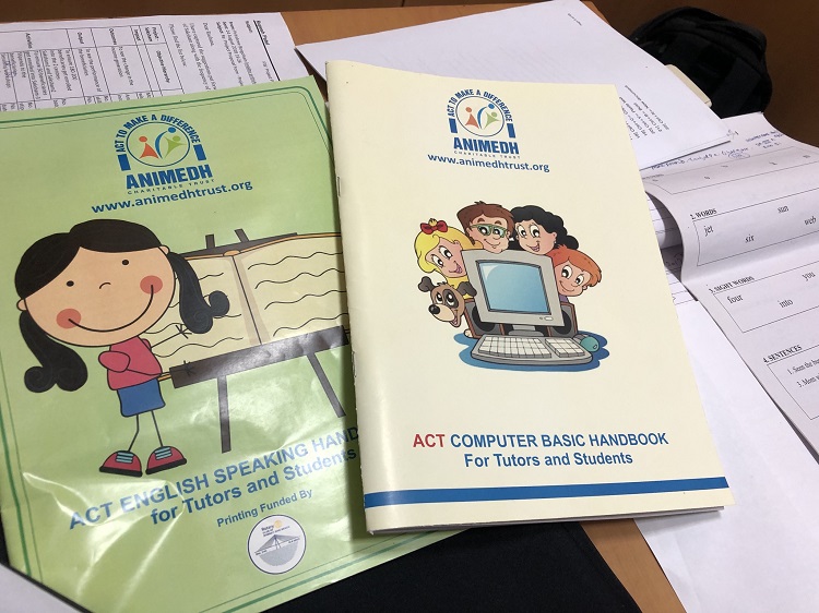 ACT handbooks used for children's education programs
